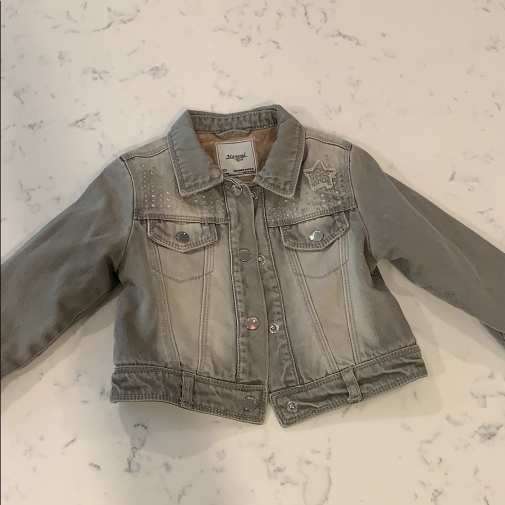 Mayoral Girl lined jean jacket